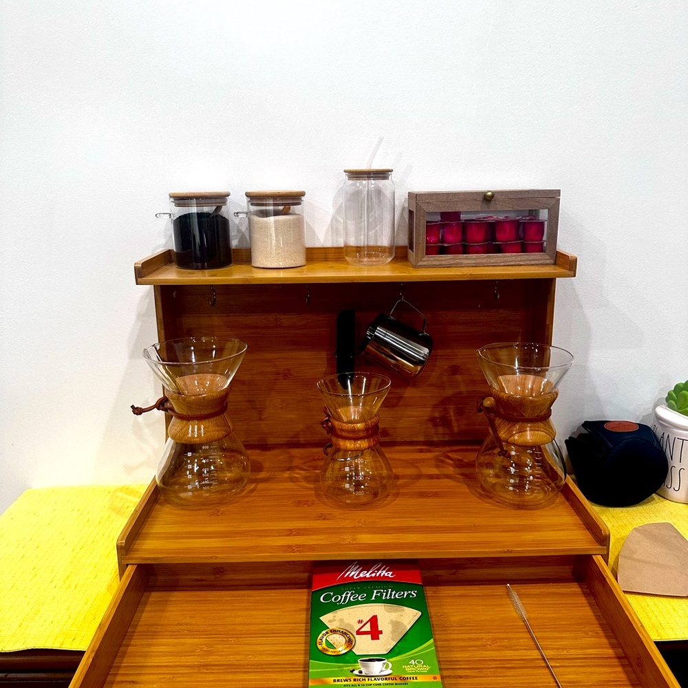 BLUE HORSE Home coffee Bar!